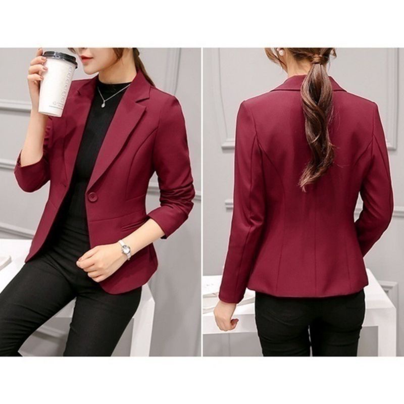 Blazer Wanita Formal/Jas kantor wanita/Jas Formal
