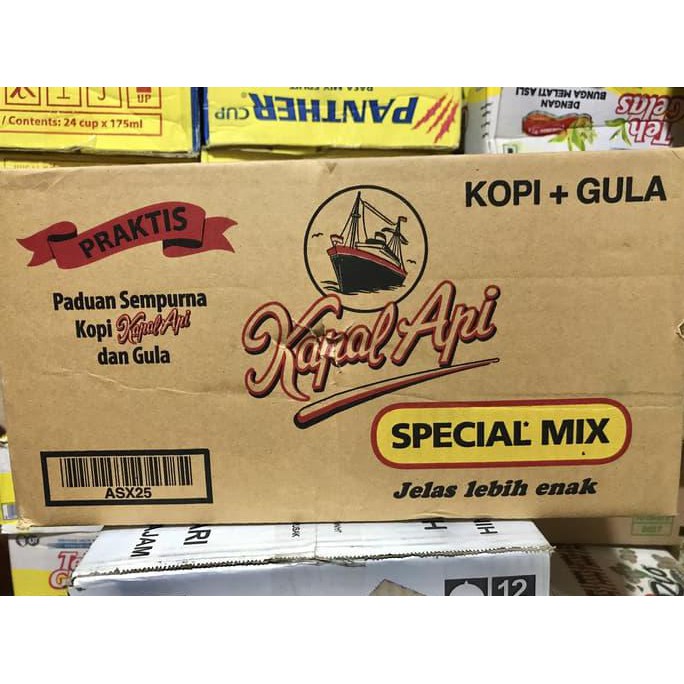 

Kapal Api Spesial Mix 1 Dus / 12 Renceng / 120 Sachet / Grosir Kopi