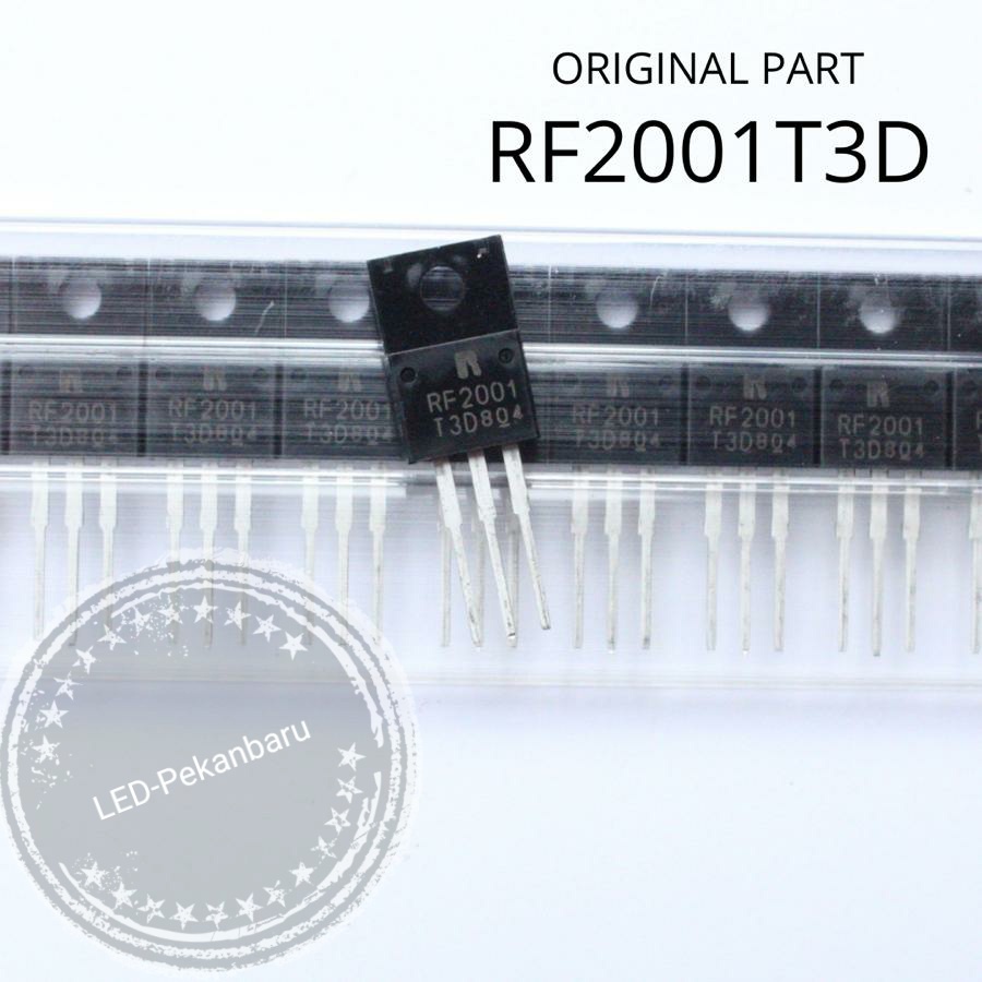 ORIGINAL PART IC RF2001 RF2001T3D RF2001NS3D TO-220F 200V 20A FAST RECTIFIERS FET