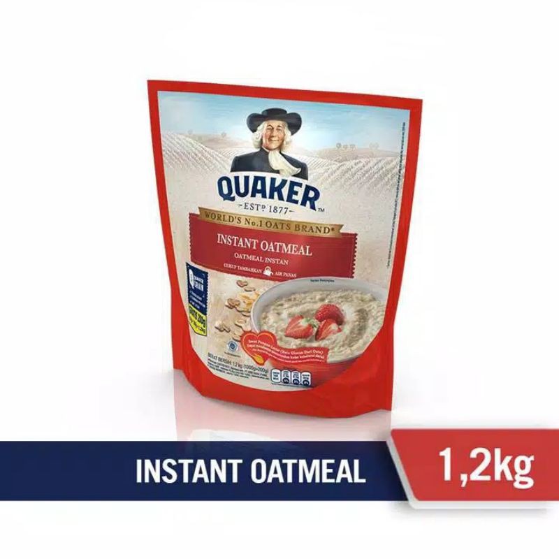 

Quaker Instant Oatmeal 1.2 kg