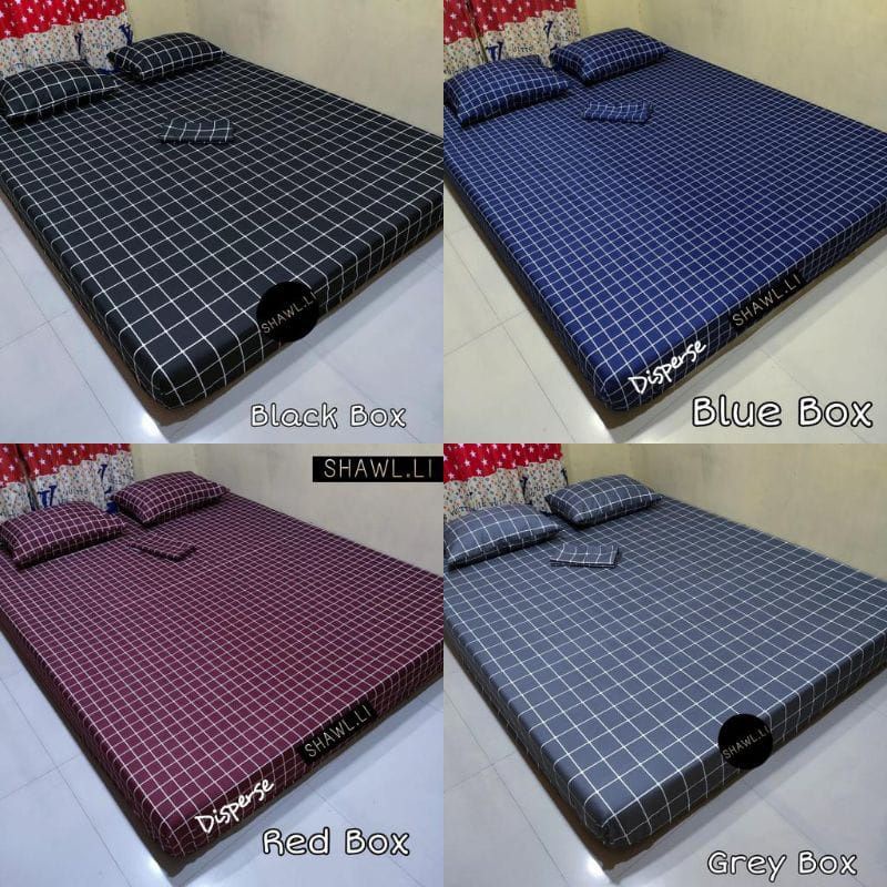 SPREI MOTIF AESTHETIC  KOTAK KOTAK