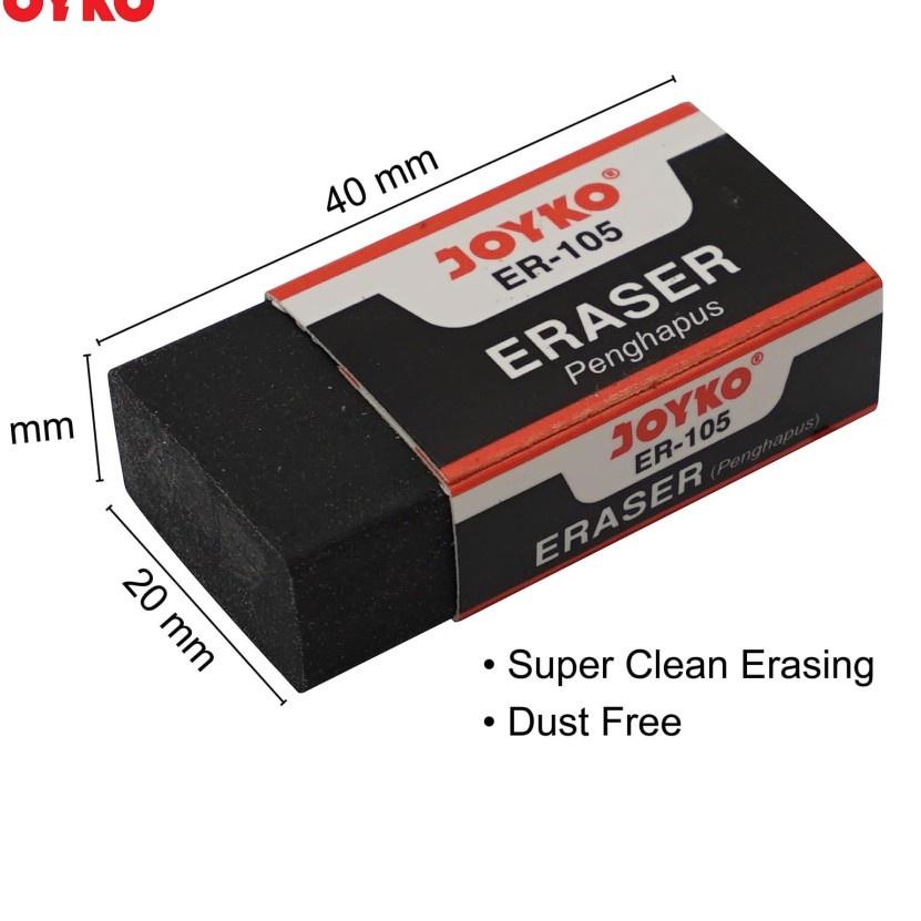 

Terbaru! Eraser / Penghapus Joyko ER-105 1Pack / 30 Pcs ,,