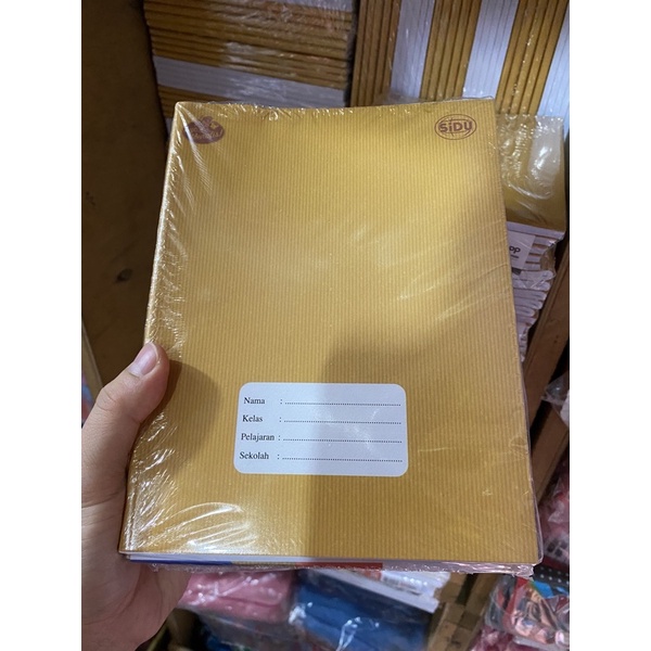 

BUKU SIDU 40 60 KRAFT SAMPUL COKLAT isi10