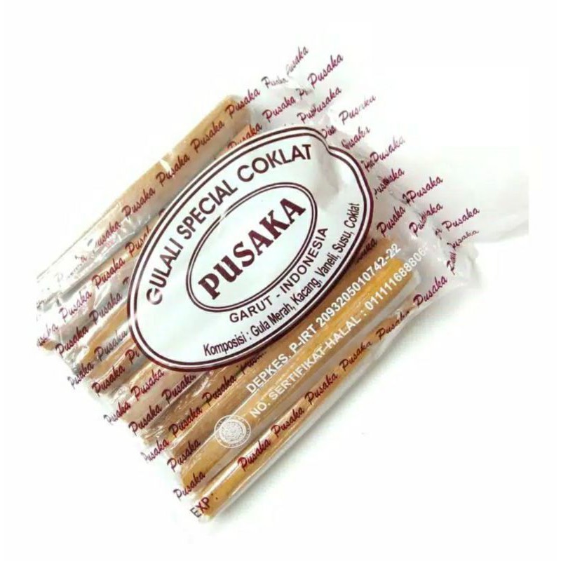 

Gulali Kayu Pusaka / Permen Jadul (Isi 10 Pcs)