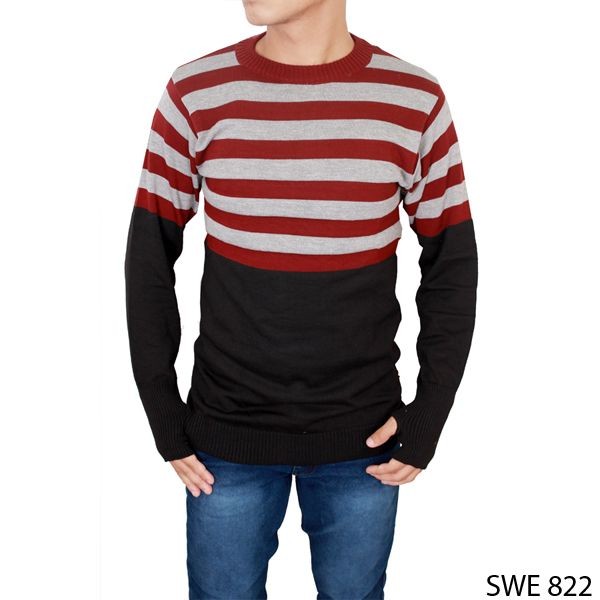 Sweter Noah Ariel Rajut Hitam – SWE 822