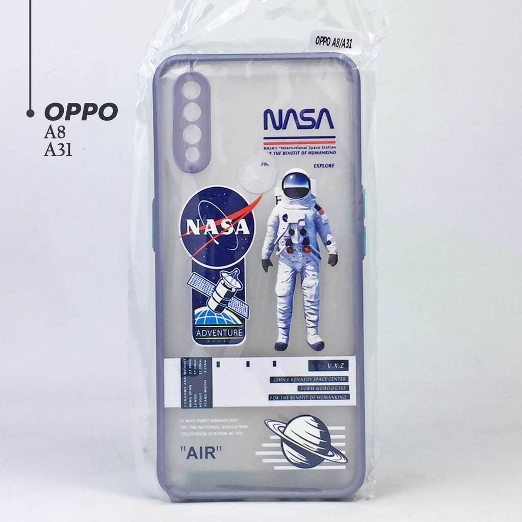 Princess OPPO A8 A31 Phone Case Motif NASA Cover casing