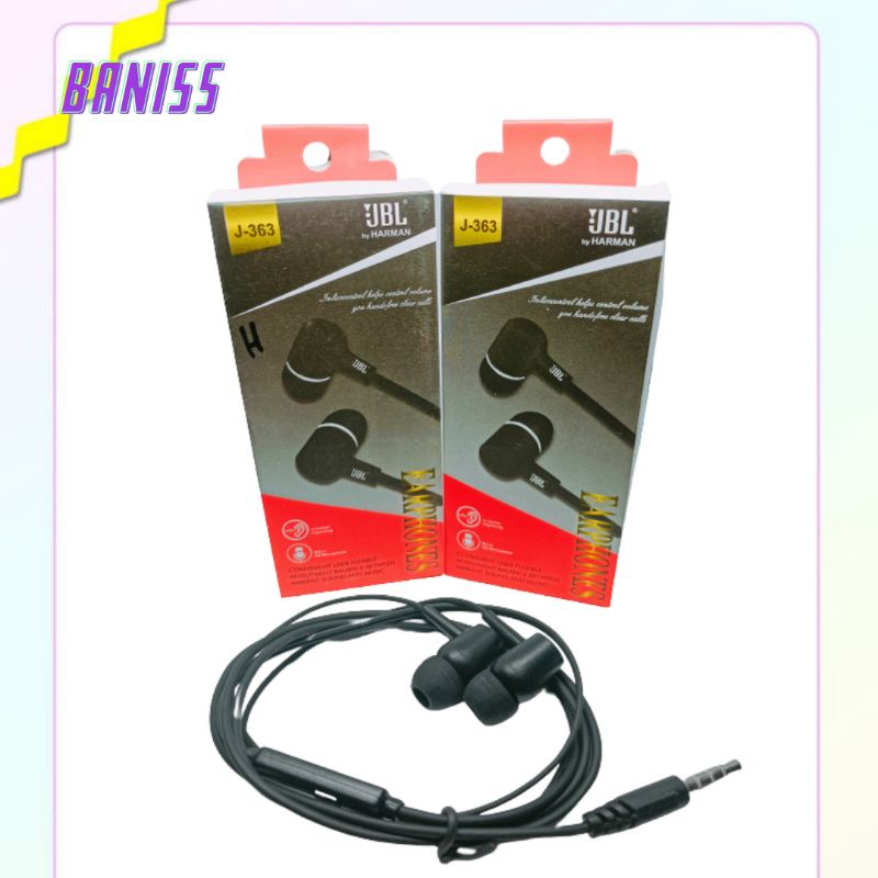 HF HEADSET JBL J-363 COLOKAN 3.5MM SUPER BASS