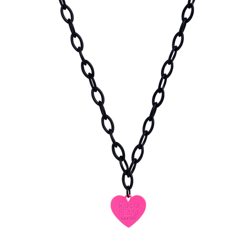 X Love Necklace Accessories Trendy Chain Hip Hop Short Jump Di