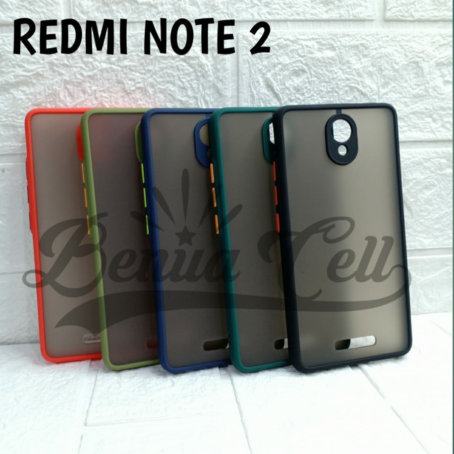 CASE REDMI NOTE 2 - CASE MATTE FULL COLOR XIAOMI REDMI NOTE 2 - BC