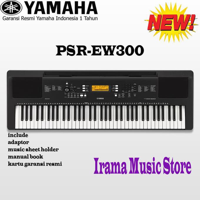 Terlaris  Keyboard Yamaha PSREW300 PSR EW300 PSR EW 300 PSREW Penerus PSR363 363 Sale