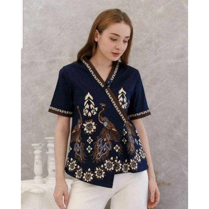 ATASAN BATIK - 267JM - NAVY