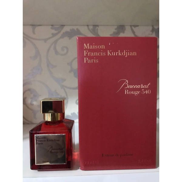 Parfum pria wanita Baccarat Roge 540 Maison Francis Kurkdjian Paris EDP Import Original