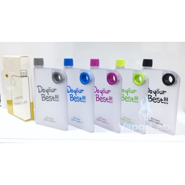 NEW MEMO BOTTLE A5 BOTOL  AIR  MINUM PLASTIK DOFF GEPENG DO 