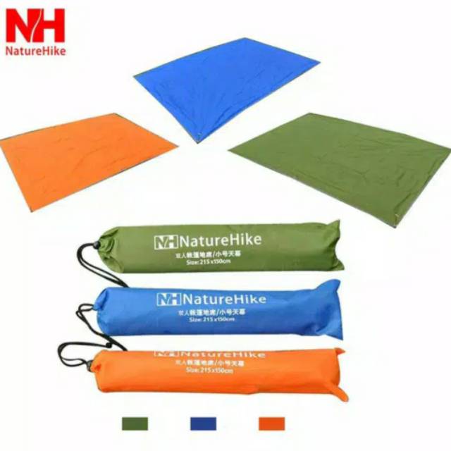 Footprint Alas Tenda Naturehike NH15D004-X ukuran 215 x 150 cm