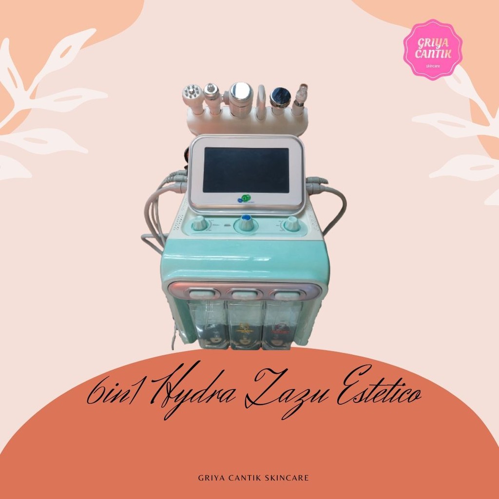 6in1 Hydra Zazu Estetico Hydra Facial Aqua Peel Hydra Facial