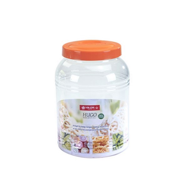 LION STAR PP 31 TOPLES HUGO KERUPUK BULAT SERBAGUNA 4 L ROUND JAR 101