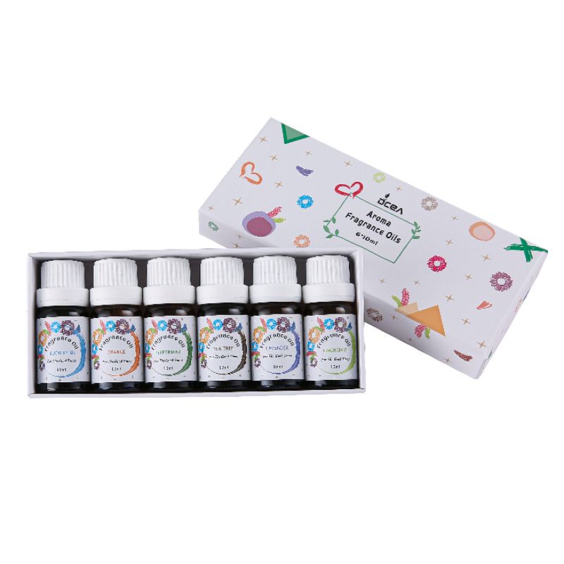 PURE ESSENTIAL OIL HARGA SET 6 BOTOL PENGHARUM RUANG FRAGRANCE OIL AROMATHERAPY OIL MINYAK AROMATERAPI AROMA PEWANGI