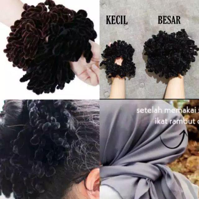  IKAT  RAMBUT  CENDOL UBUR2  bisa buat cepol hijab Shopee 