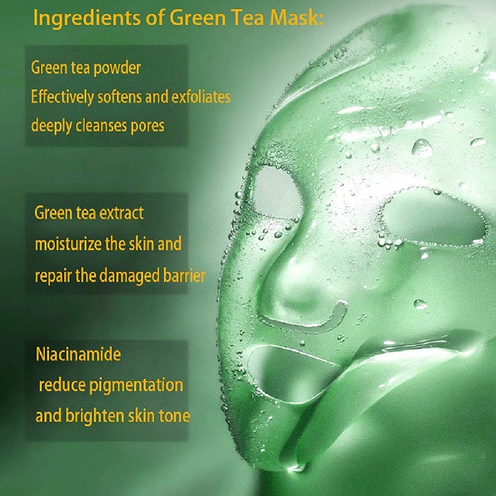 MEIDIAN Green Tea Mask Cleansing Clay Stick Masker wajah Masker Pembersih komedo/Cleansing Mask