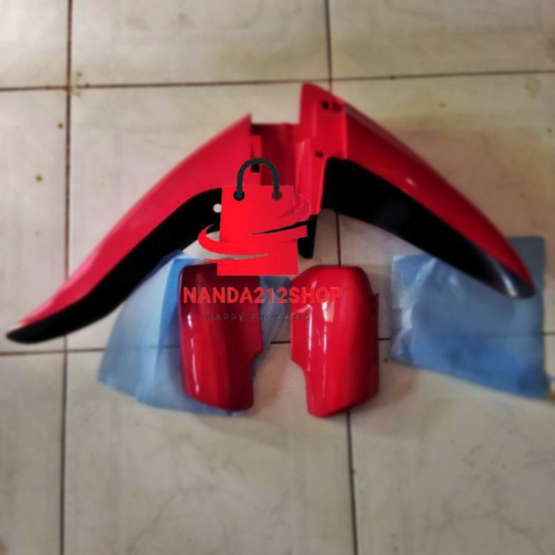 SPAKBOR DEPAN SUPRA X LAMA MERAH / SUPRA FIT LAMA MERAH