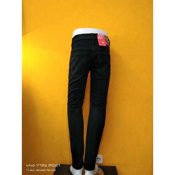 Celana Jeans Pria Stretch bahan melar ukuran 28-46