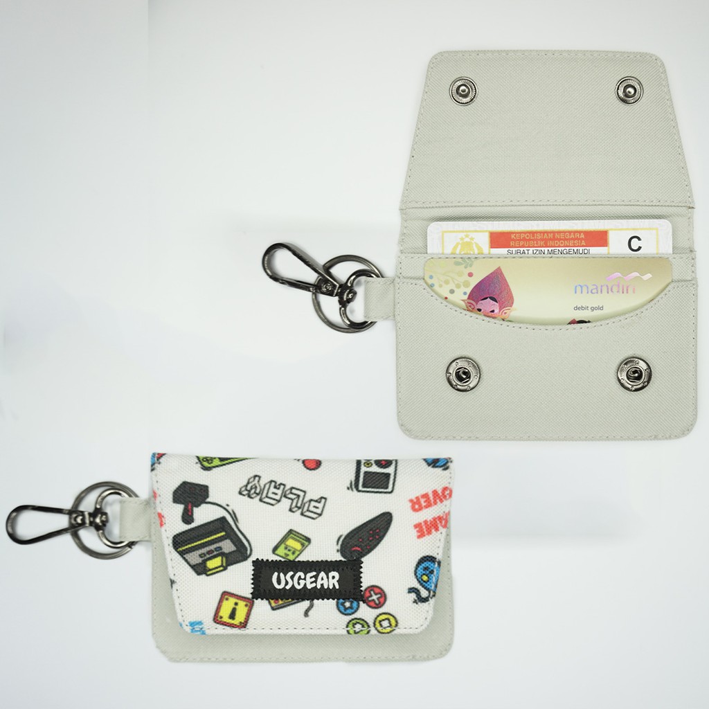 Dompet STNK E-TOLL SIM Mobil Motor Gantungan Kunci STNK Motif Game- UGDA0005