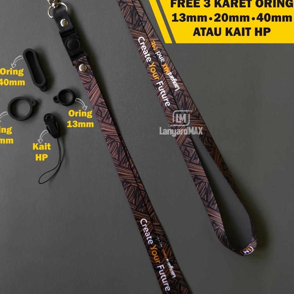 

Telah Hadir.. Lanyard Pod HP Motif Lakara 1,5cm
