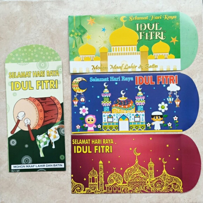 

Menyurat-Surat- Amplop Lebaran / Angpao Lebaran Idul Fitri Ukuran Besar -Surat-Menyurat.