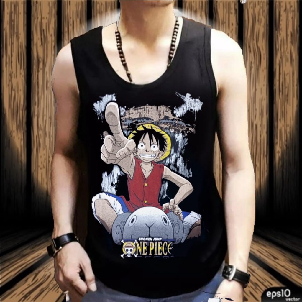 Tanktop Pria - Dalaman Distro - Terbaru - Murah - Tanpa Lengan - Atasan