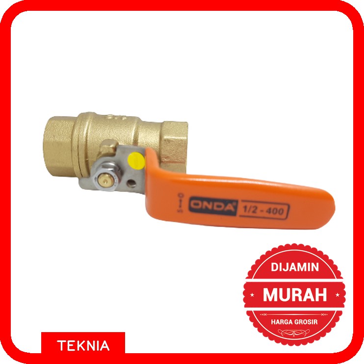 Kran Stop 1/2&quot; Inch - Ball Valve ONDA