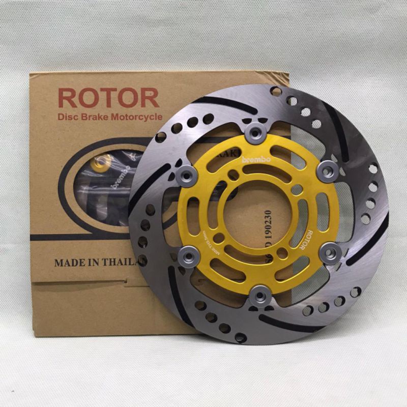 Piringan Cakram Depan Dics ROTOR THAILAND  220mm matic bebek mio beat jupiter z burhan Mx Old