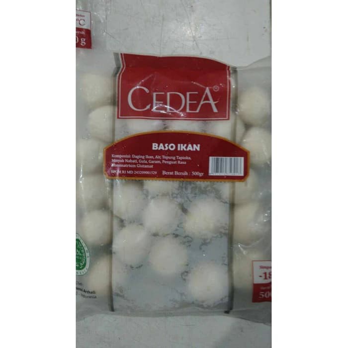 

Cedea Baso Ikan 500 gram