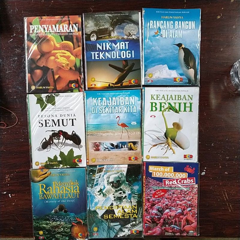 VCD Seri Ilmu Pengetahuan Populer. Film Edukasi Anak/Dokumenter.