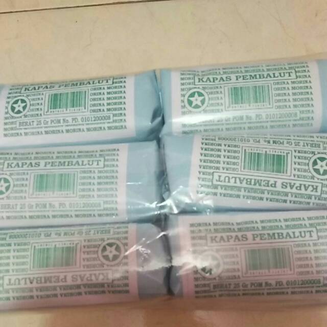 Kapas pembalut 25gram / kapas gulung 25gram / kapas 25gram