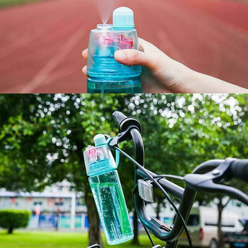 TERLARIS! BOTOL MINUM NEW B SPORT SPRAY WATER BOTTLE 600 Ml/BOTOL MINUM SEMPROT MURAH