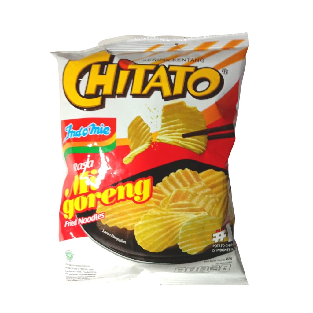 

Chitato 68gr Keripik Kentang Potato Snack Rasa Mie Goreng Indomie Fried Noodles