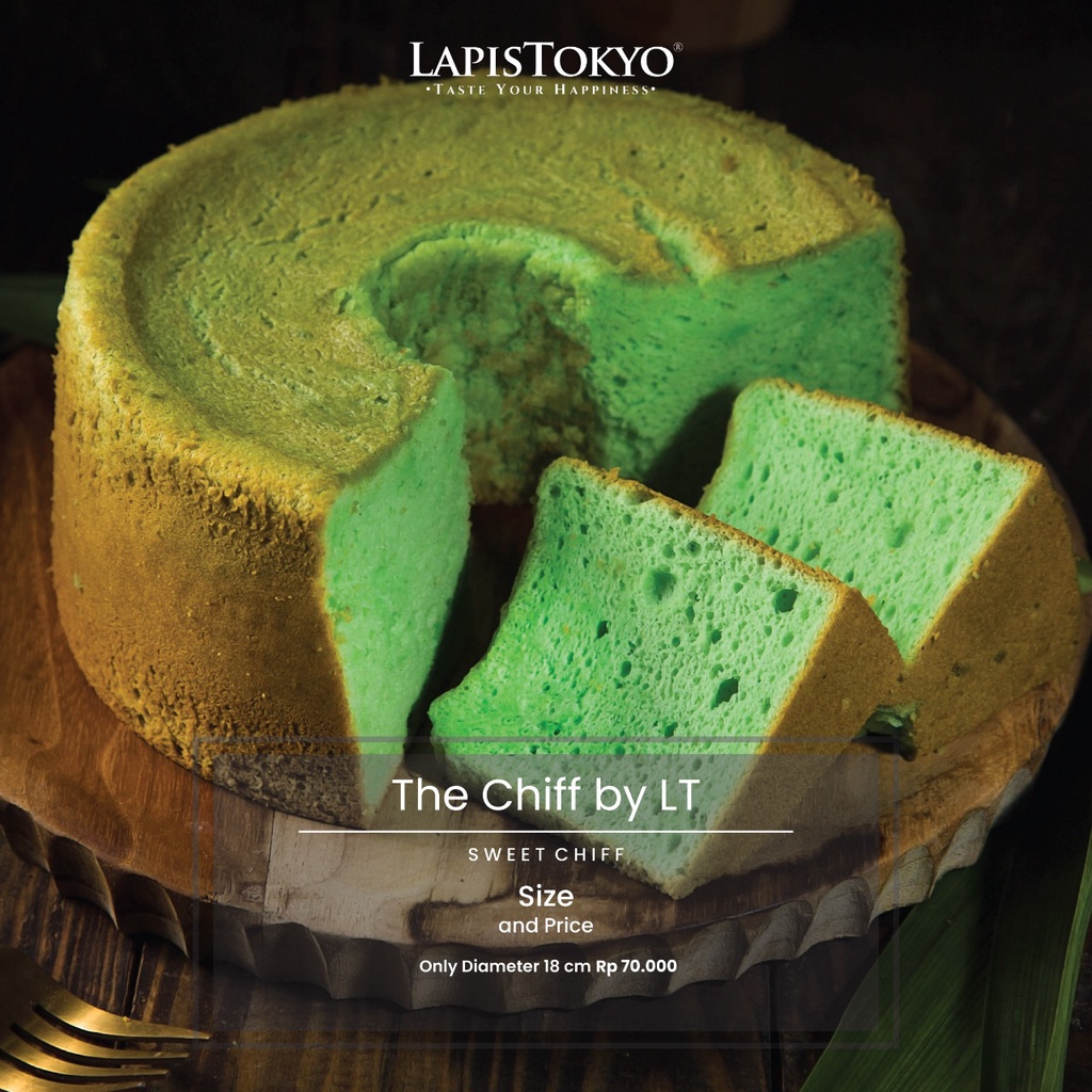

The Chiff - Chiffon Cake by Lapis Tokyo