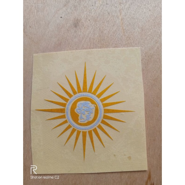 

stiker cuttting timbul