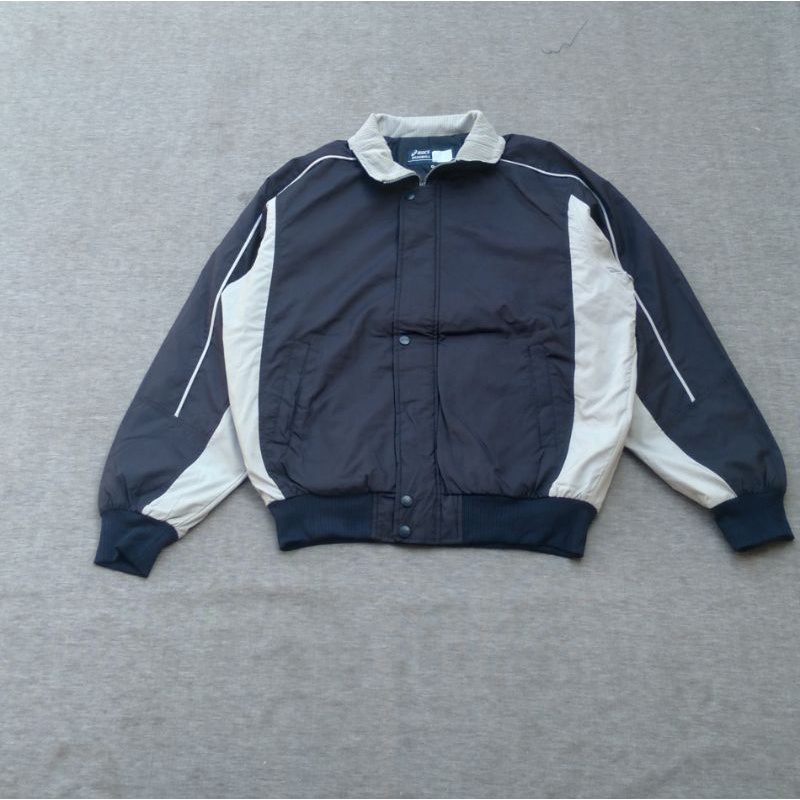 ASICS BASEBALL JAKET VINTAGE/OUTDOOR/CASUAL/JAKET THRIFT