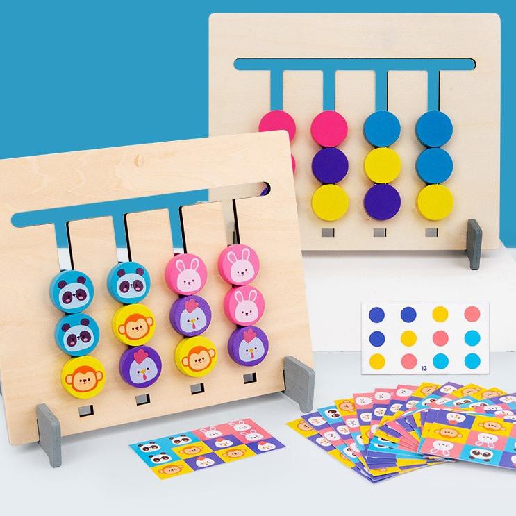 

TweedyToys - Papan Cocok Warna 4 Bulat Kecil 6T0