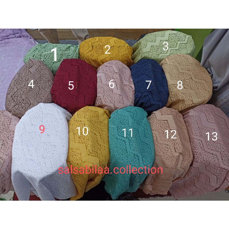 Kain Brukat motif malika