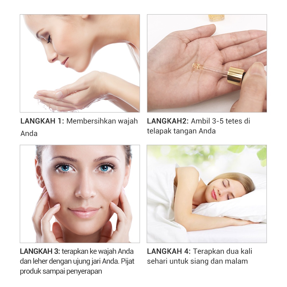 BREYLEE Hyaluronic Acid Essence Melembabkan-Melembabkan / Anti Penuaan /  Meningkatkan Elastisitas Kulit / Mengembalikan Kesehatan Kulit / Mudah Menyerap Facial Essence yang Lembut/Secara Efektif Dapat Memecahkan Masalah Menghidrasi Kulit Kering Ku