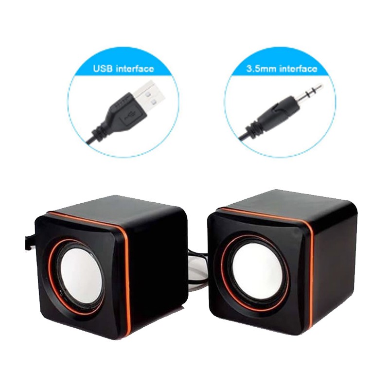 Speaker laptop gaming pc bass murah usb 2.0 Multimedia 101z/ Speaker PC laptop/Speaker Suara besar Qualitas Bagus.