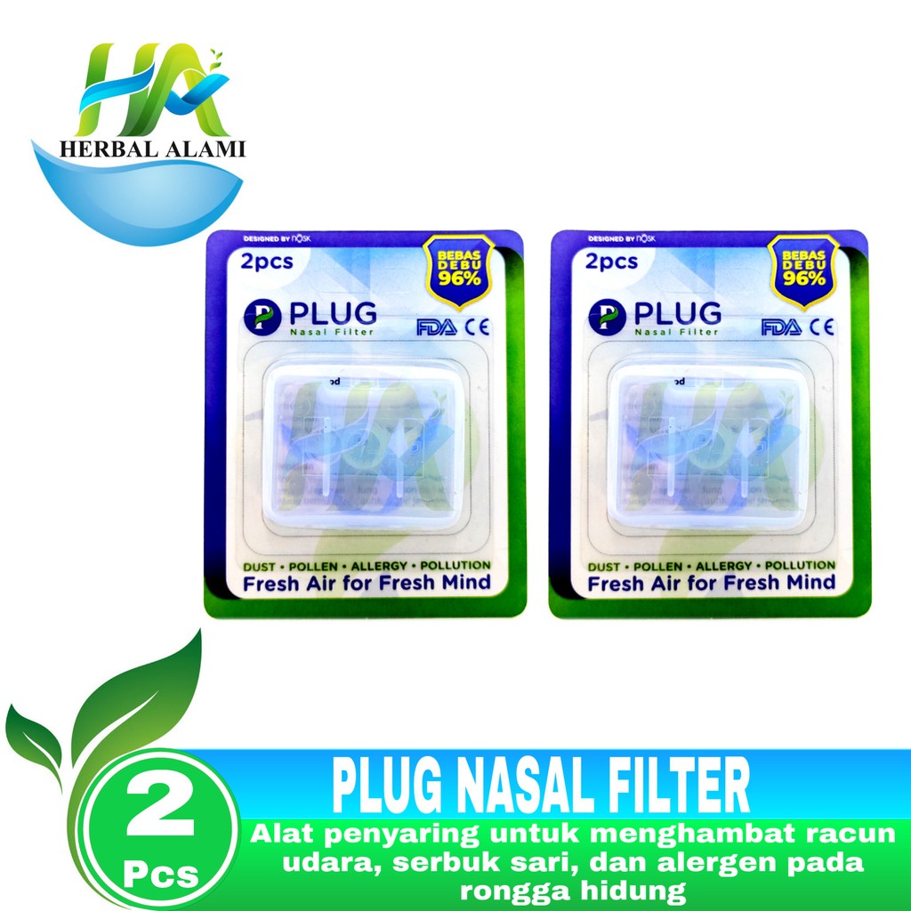 Plug Nasal Filter - Masker Hidung