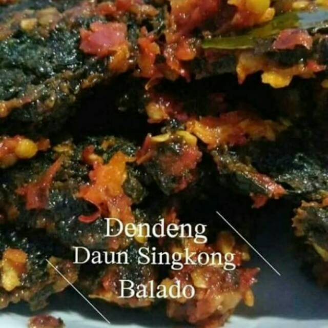 

Dendeng daun singkong