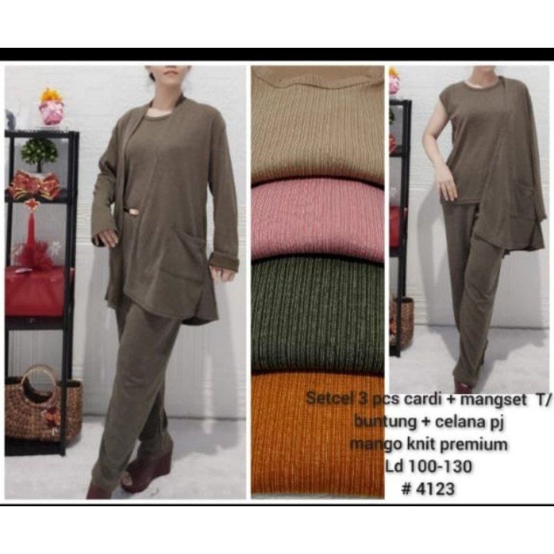 SET 3in1 KNIT AQUILA