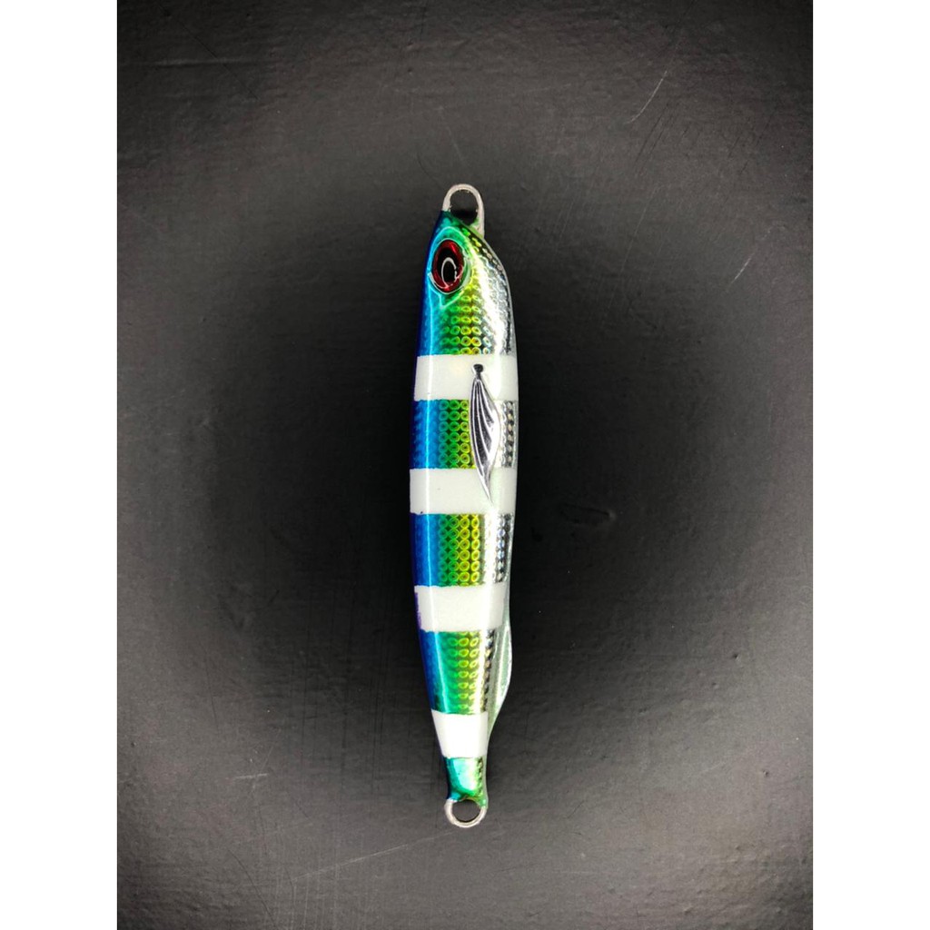 Metal Jig 40g THE ANGLER series Umpan Mancing Jigging Glow In the Dark