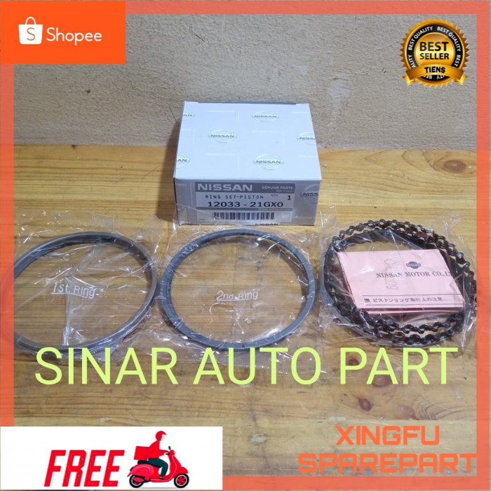 PART RING PISTON SEHER SET RING SEHER NISSAN TERANO TERRANO ORIGINAL