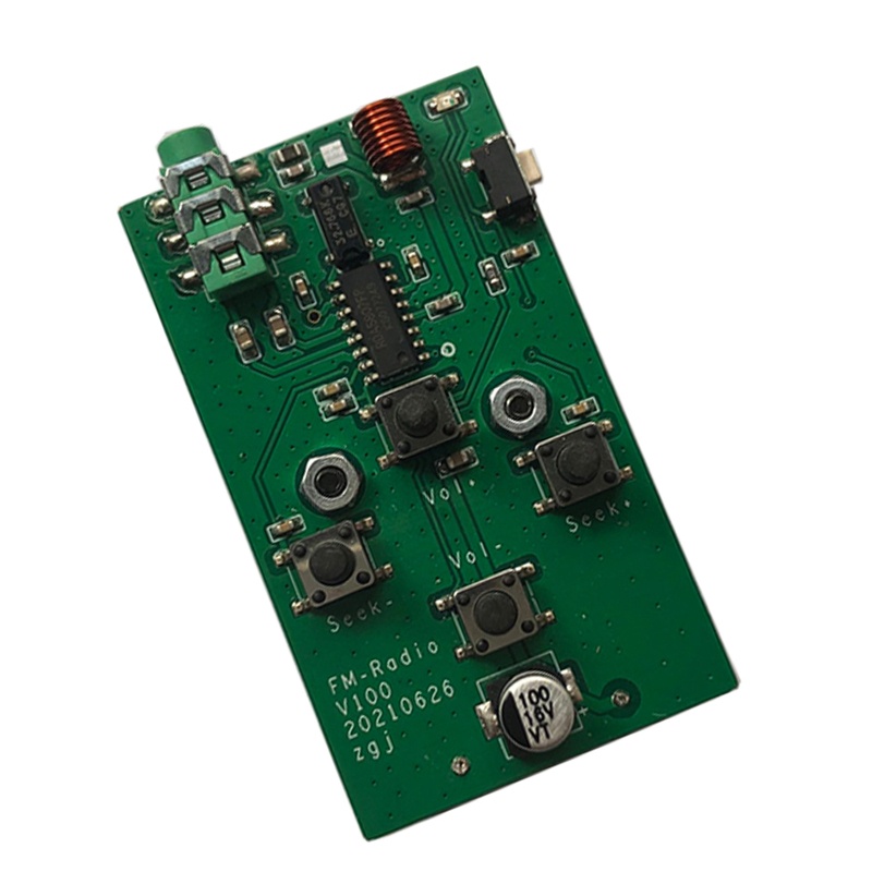 Btsg Micro FM Radio Receiver 88-108Mhz Amplifier Board Module Stabilisasi Frekuensi