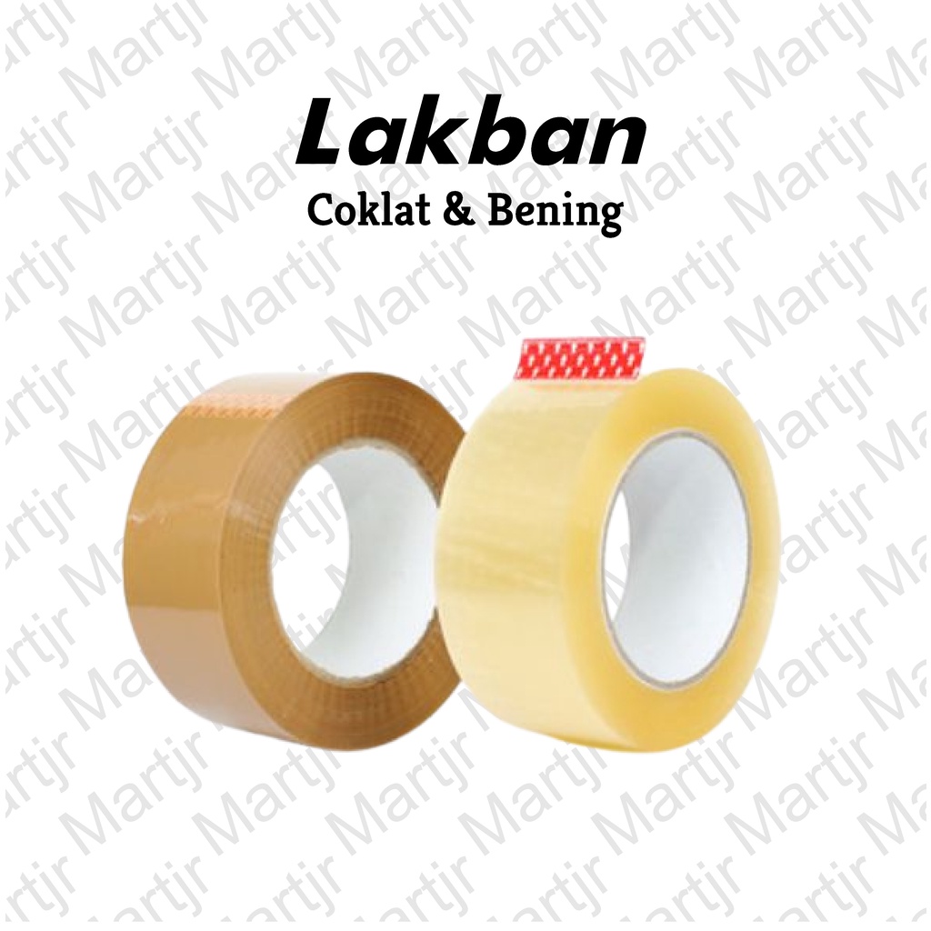 

Lakban Coklat & Bening, Lakban Packing Barang. Murah dan Berkualitas